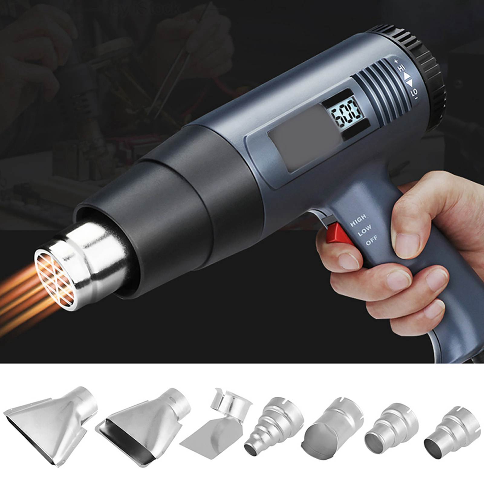 Heat Gun Small - Zestaw dysz do pistoletu na gorące