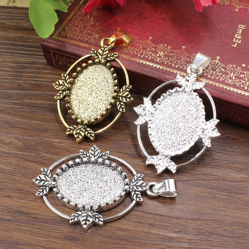 Onebeading Fit 18x25mm owalne  – Bezels Set Pendant recenzja i cena